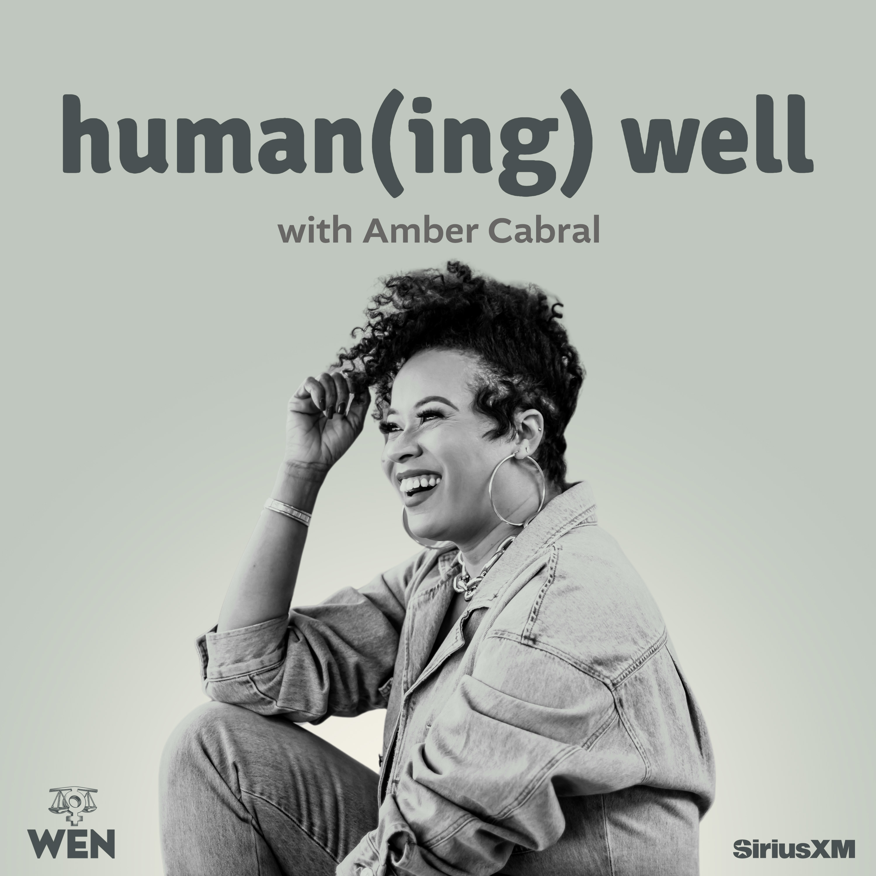 Podcast Cover for Human(ing) Well Podcast with Amber Cabral